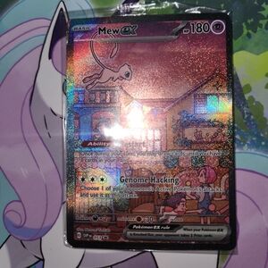Mew EX Holographic Pokémon Card